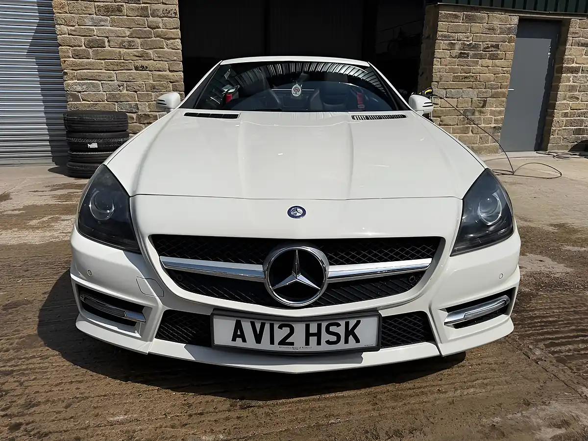 Used 2012 Mercedes-Benz Slk AMG Sport White - Interior and Exterior details 2
