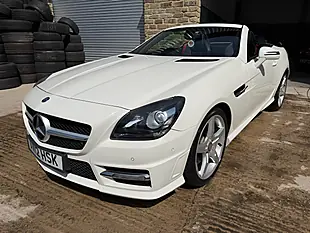 Used 2012 Mercedes-Benz Slk AMG Sport White - Interior and Exterior details 3