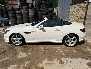 Used 2012 Mercedes-Benz Slk AMG Sport White - Interior and Exterior details 4