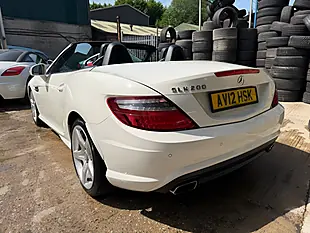Used 2012 Mercedes-Benz Slk AMG Sport White - Interior and Exterior details 5