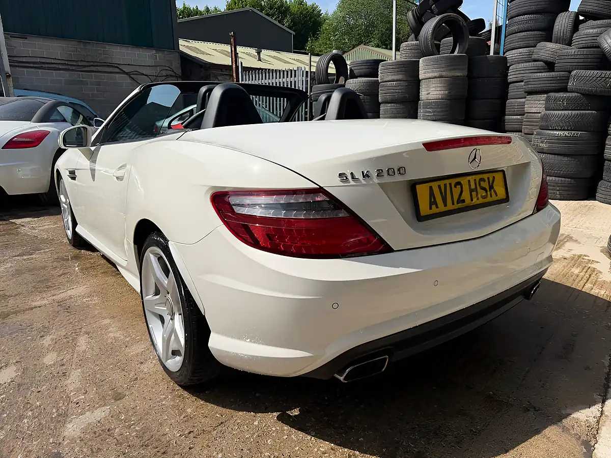 Used 2012 Mercedes-Benz Slk AMG Sport White - Interior and Exterior details 5