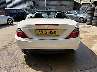 Used 2012 Mercedes-Benz Slk AMG Sport White - Interior and Exterior details 6