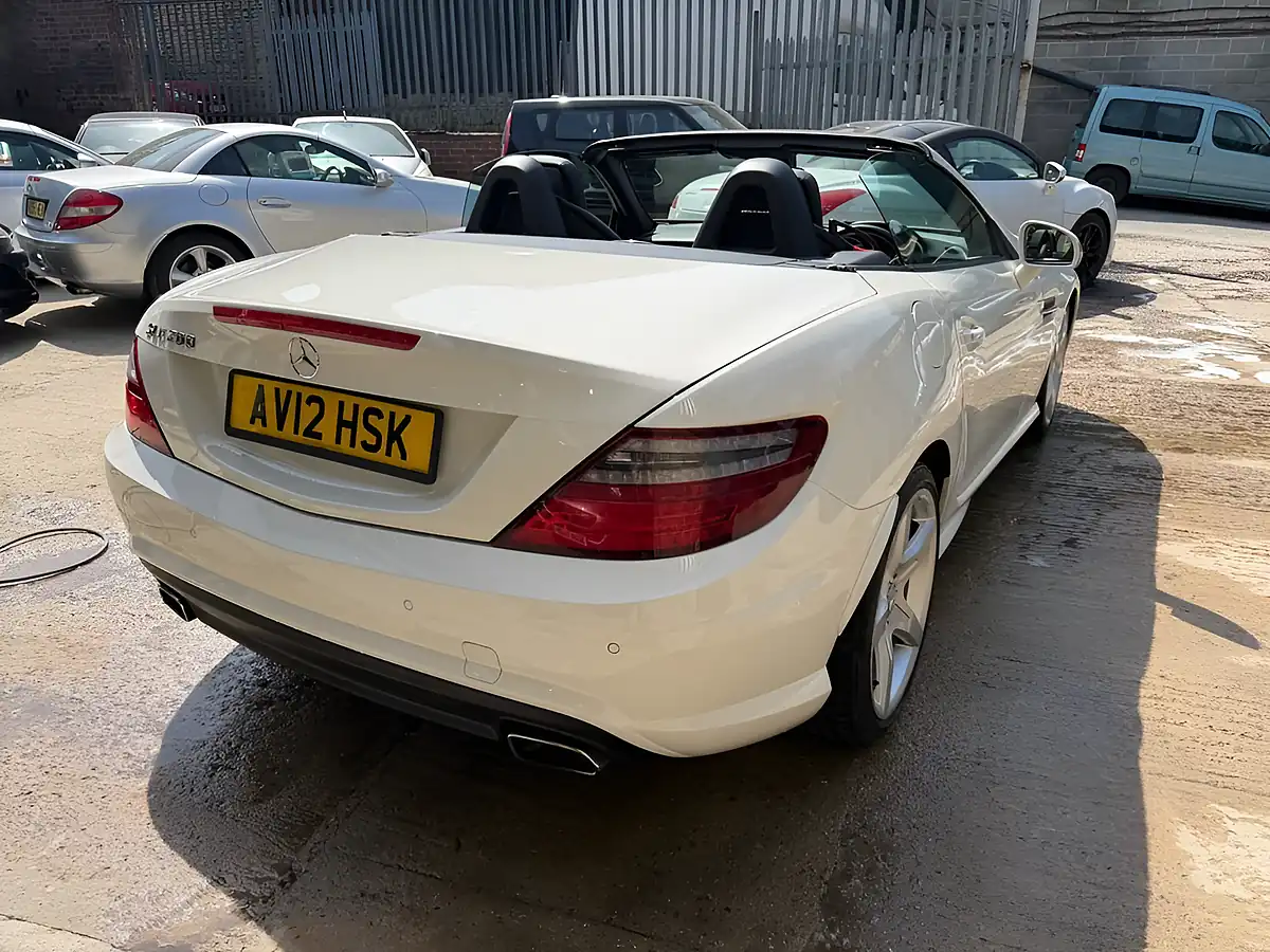 Used 2012 Mercedes-Benz Slk AMG Sport White - Interior and Exterior details 7