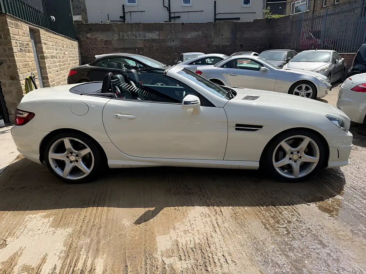 Used 2012 Mercedes-Benz Slk AMG Sport White - Interior and Exterior details 8