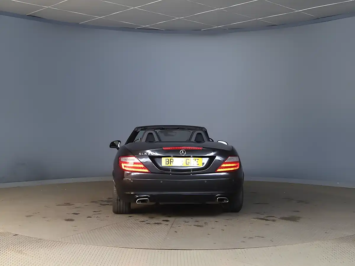 Used 2012 Mercedes-Benz Slk Convertible Black - Interior and Exterior details 10