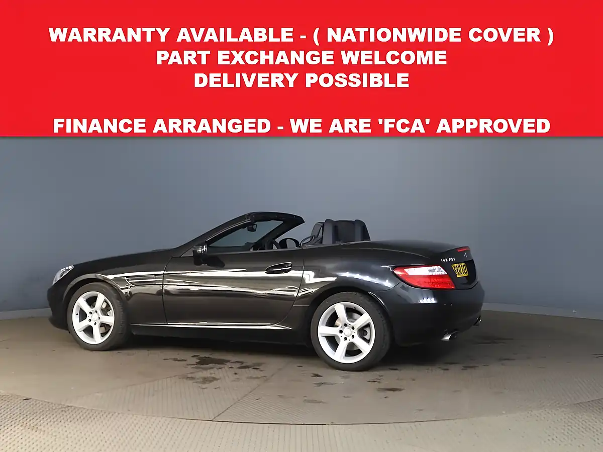 Used 2012 Mercedes-Benz Slk Convertible Black - Interior and Exterior details 2