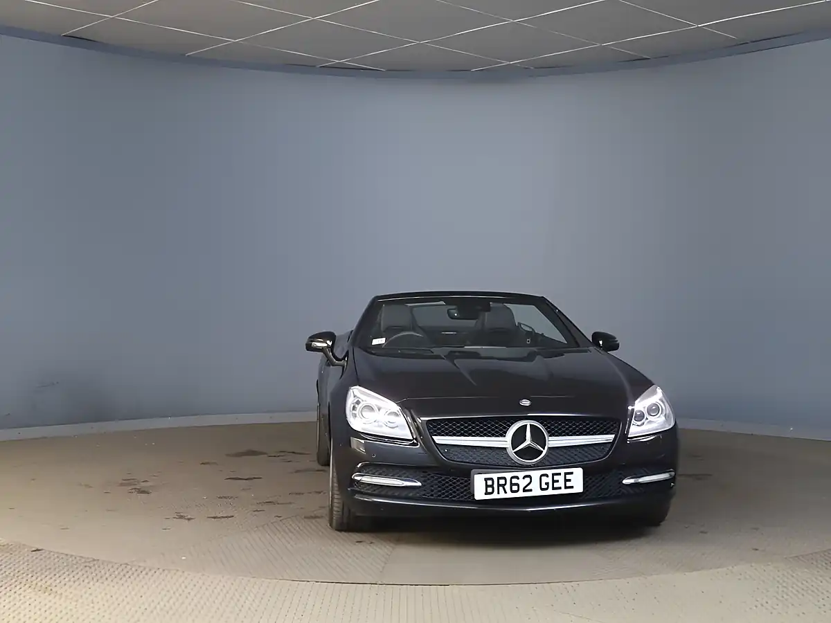 Used 2012 Mercedes-Benz Slk Convertible Black - Interior and Exterior details 9