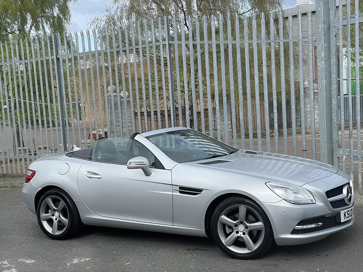 Used 2012 Mercedes-Benz Slk Silver - Interior and Exterior details 2