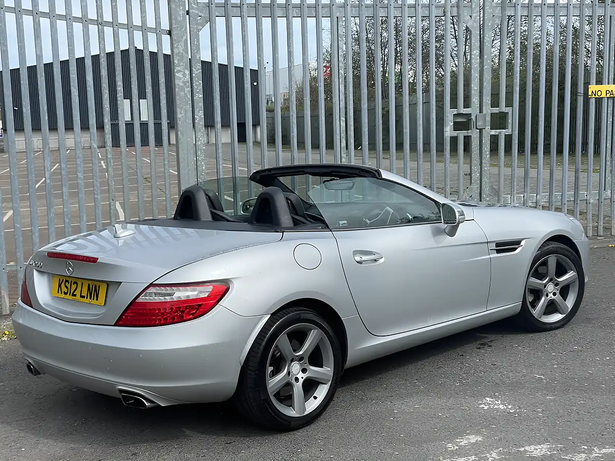 Used 2012 Mercedes-Benz Slk Silver - Interior and Exterior details 3