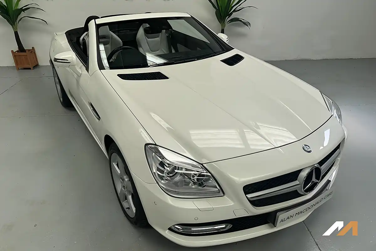 Used 2012 Mercedes-Benz Slk SLK250 Blueefficiency White - Interior and Exterior details 5