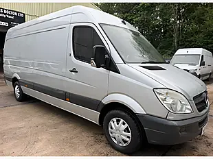 Used 2012 Mercedes-Benz Sprinter Panel Van L3 H3 Silver - Interior and Exterior details 2