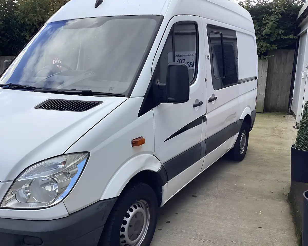 Used 2012 Mercedes-Benz Sprinter Swb White - Interior and Exterior details 15