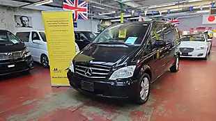 Used 2012 Mercedes-Benz V Class Ulez Free 7 Seater Black - Interior and Exterior details 14
