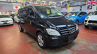 Used 2012 Mercedes-Benz V Class Ulez Free 7 Seater Black - Interior and Exterior details 15