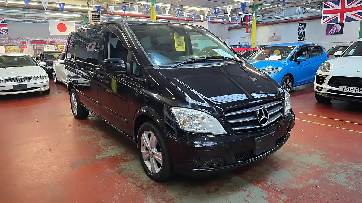 Used 2012 Mercedes-Benz V Class Ulez Free 7 Seater Black - Interior and Exterior details 15