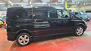 Used 2012 Mercedes-Benz V Class Ulez Free 7 Seater Black - Interior and Exterior details 17