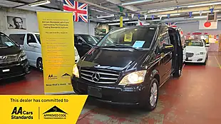 Used 2012 Mercedes-Benz V Class Ulez Free 7 Seater Black - Interior and Exterior details 2