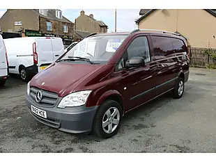Used 2012 Mercedes-Benz Vito Lwb Red - Interior and Exterior details 3