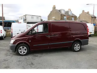 Used 2012 Mercedes-Benz Vito Lwb Red - Interior and Exterior details 4