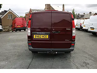 Used 2012 Mercedes-Benz Vito Lwb Red - Interior and Exterior details 7