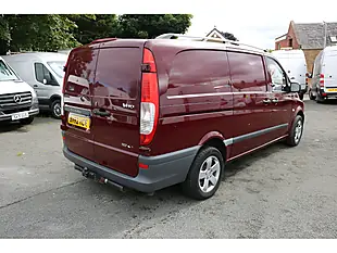 Used 2012 Mercedes-Benz Vito Lwb Red - Interior and Exterior details 8