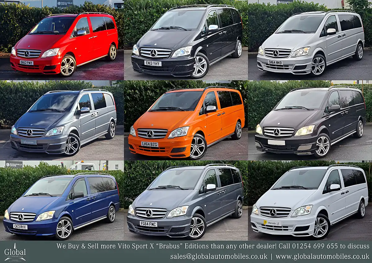 Used 2012 Mercedes-Benz Vito Sport X Brabus Obsidian Black - Interior and Exterior details 5
