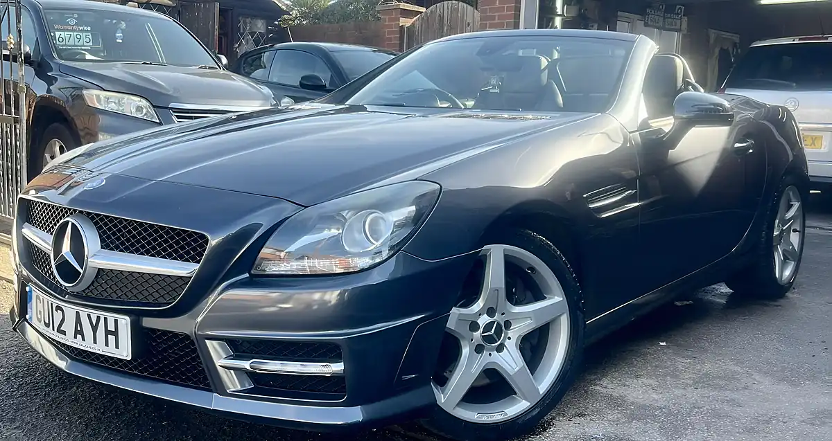 Used 2012 Mercedes Slk AMG Sport Dolphin Grey Metallic - Interior and Exterior details 10
