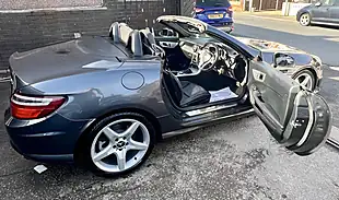 Used 2012 Mercedes Slk AMG Sport Dolphin Grey Metallic - Interior and Exterior details 12