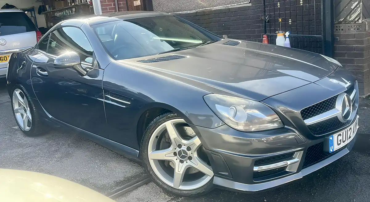 Used 2012 Mercedes Slk AMG Sport Dolphin Grey Metallic - Interior and Exterior details 2