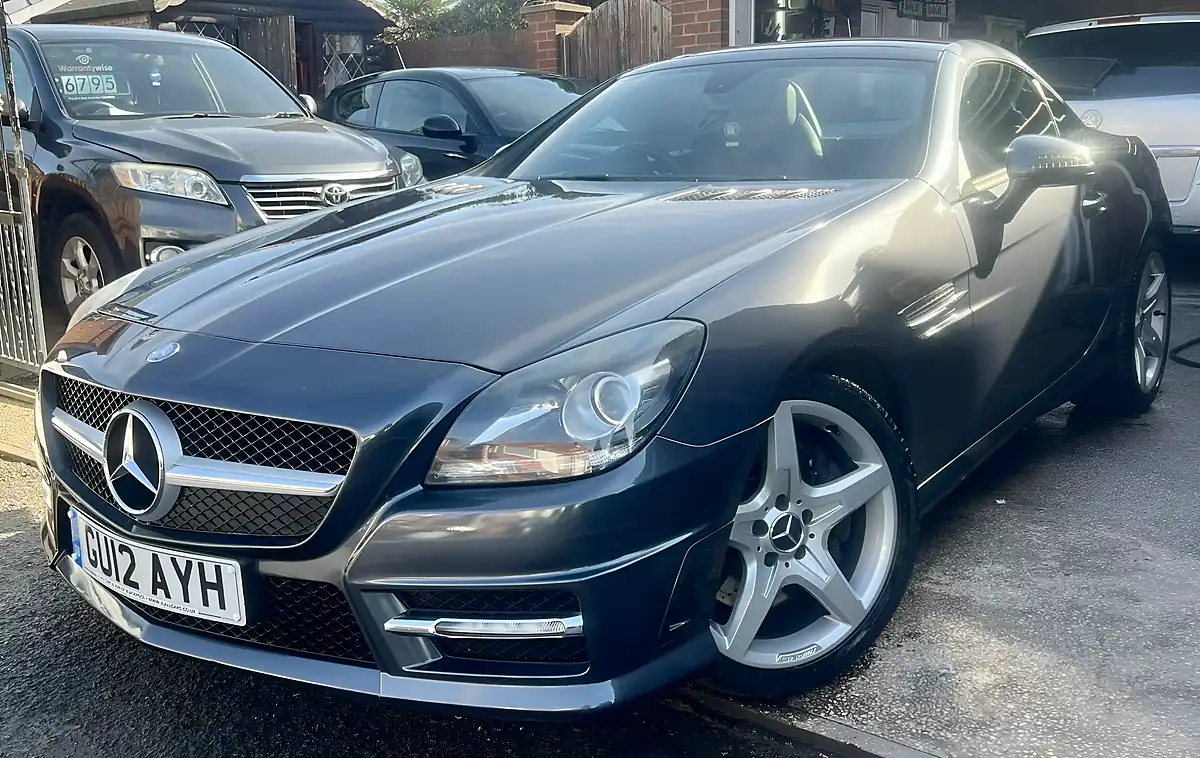 Used 2012 Mercedes Slk AMG Sport Dolphin Grey Metallic - Interior and Exterior details 3