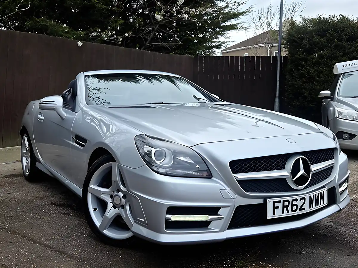 Used 2012 Mercedes Slk AMG Sport Silver - Front View