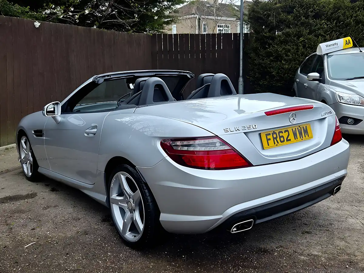 Used 2012 Mercedes Slk AMG Sport Silver - Interior and Exterior details 4
