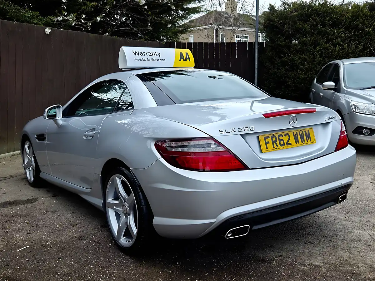 Used 2012 Mercedes Slk AMG Sport Silver - Interior and Exterior details 8