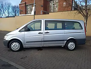 Used 2012 Mercedes Vito Traveliner Brilliant Silver Metallic - Interior and Exterior details 2
