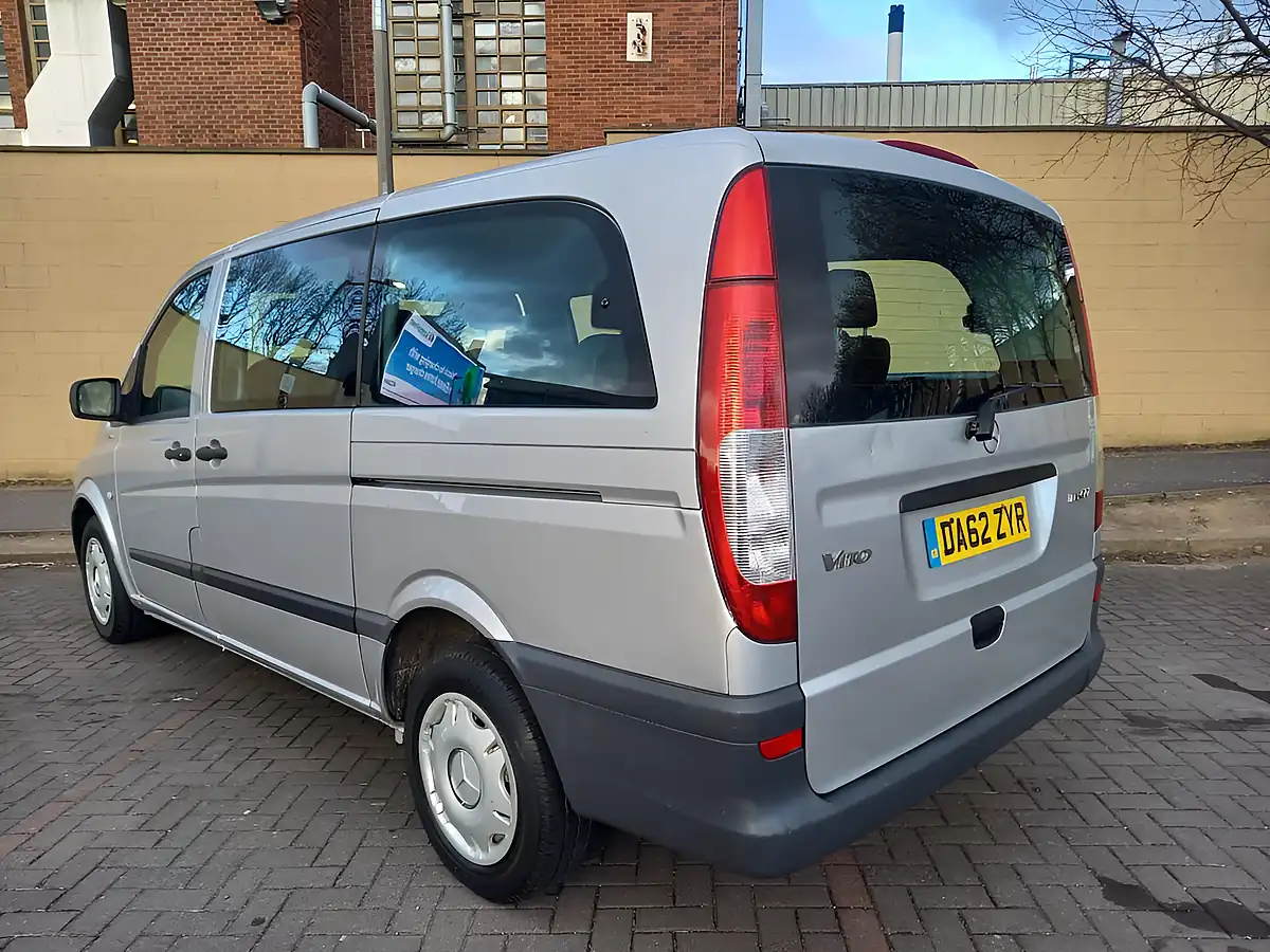 Used 2012 Mercedes Vito Traveliner Brilliant Silver Metallic - Interior and Exterior details 6