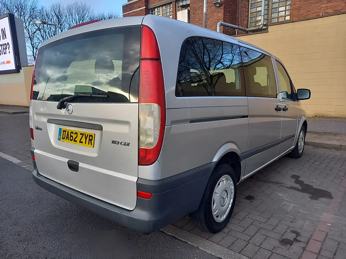 Used 2012 Mercedes Vito Traveliner Brilliant Silver Metallic - Interior and Exterior details 10