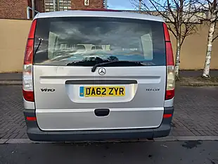 Used 2012 Mercedes Vito Traveliner Brilliant Silver Metallic - Interior and Exterior details 13