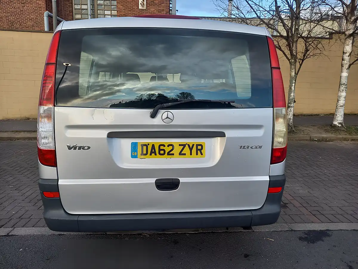 Used 2012 Mercedes Vito Traveliner Brilliant Silver Metallic - Interior and Exterior details 13