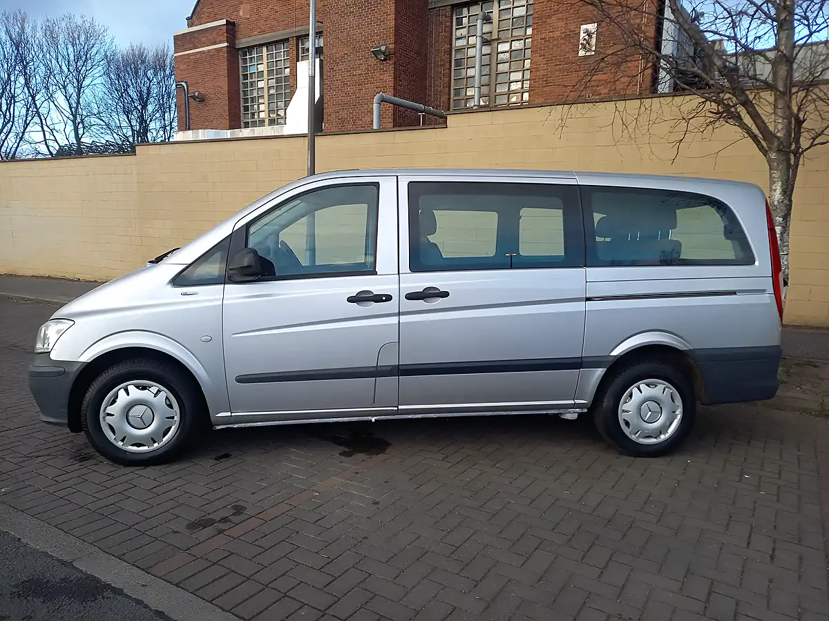 Used 2012 Mercedes Vito Traveliner Brilliant Silver Metallic - Interior and Exterior details 2