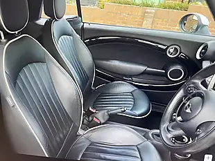 Used 2012 MINI Convertible Cooper (chili Pack) White Silver Metallic - Interior and Exterior details 6