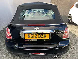 Used 2012 MINI Convertible One Black - Interior and Exterior details 6