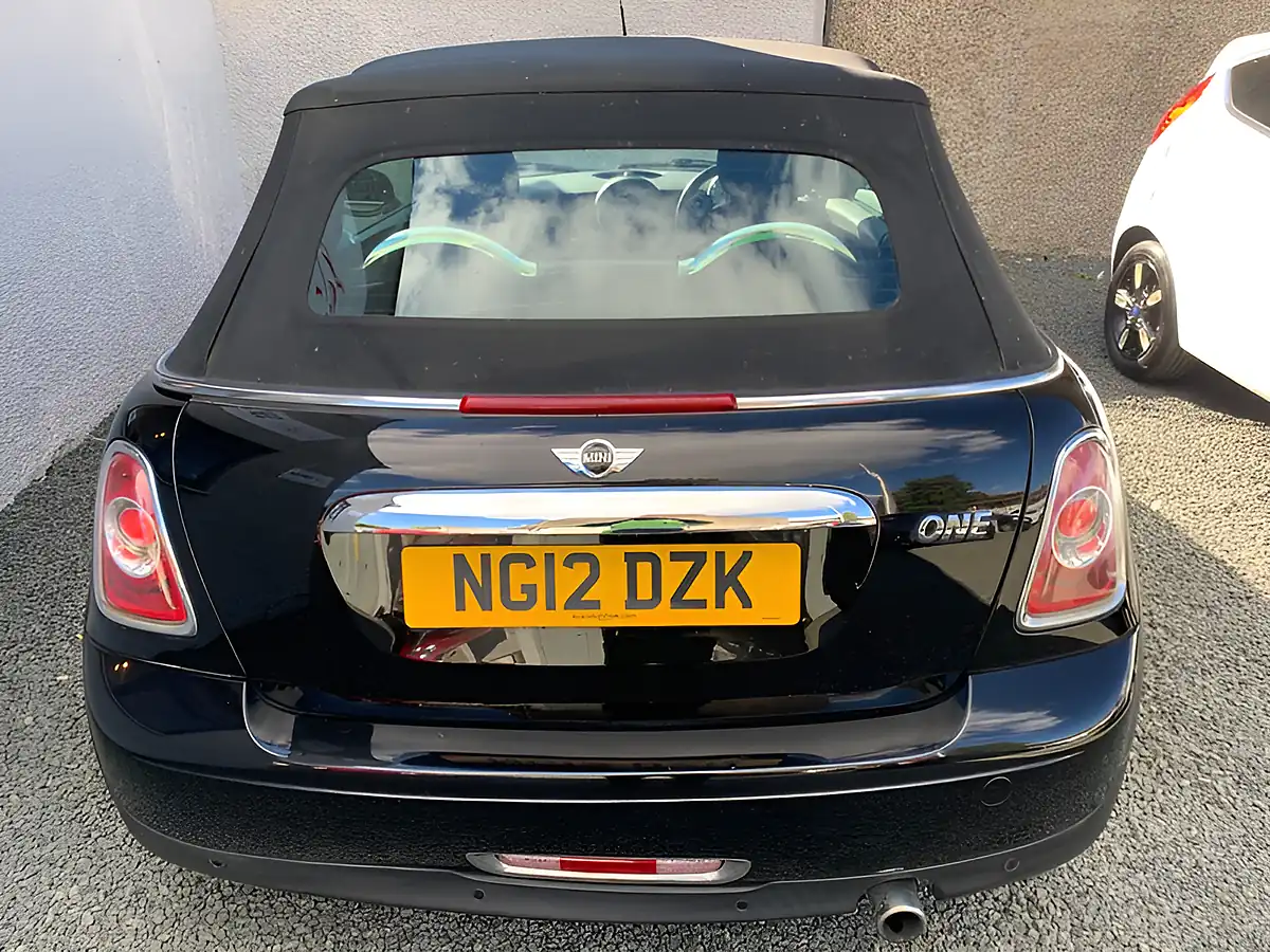 Used 2012 MINI Convertible One Black - Interior and Exterior details 6