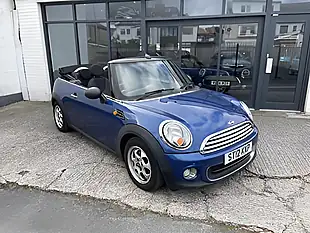 Used 2012 MINI Convertible One (pepper Pack) Lightning Blue Metallic - Interior and Exterior details 3