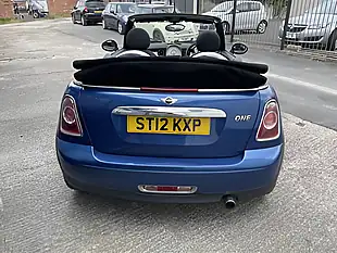 Used 2012 MINI Convertible One (pepper Pack) Lightning Blue Metallic - Interior and Exterior details 7