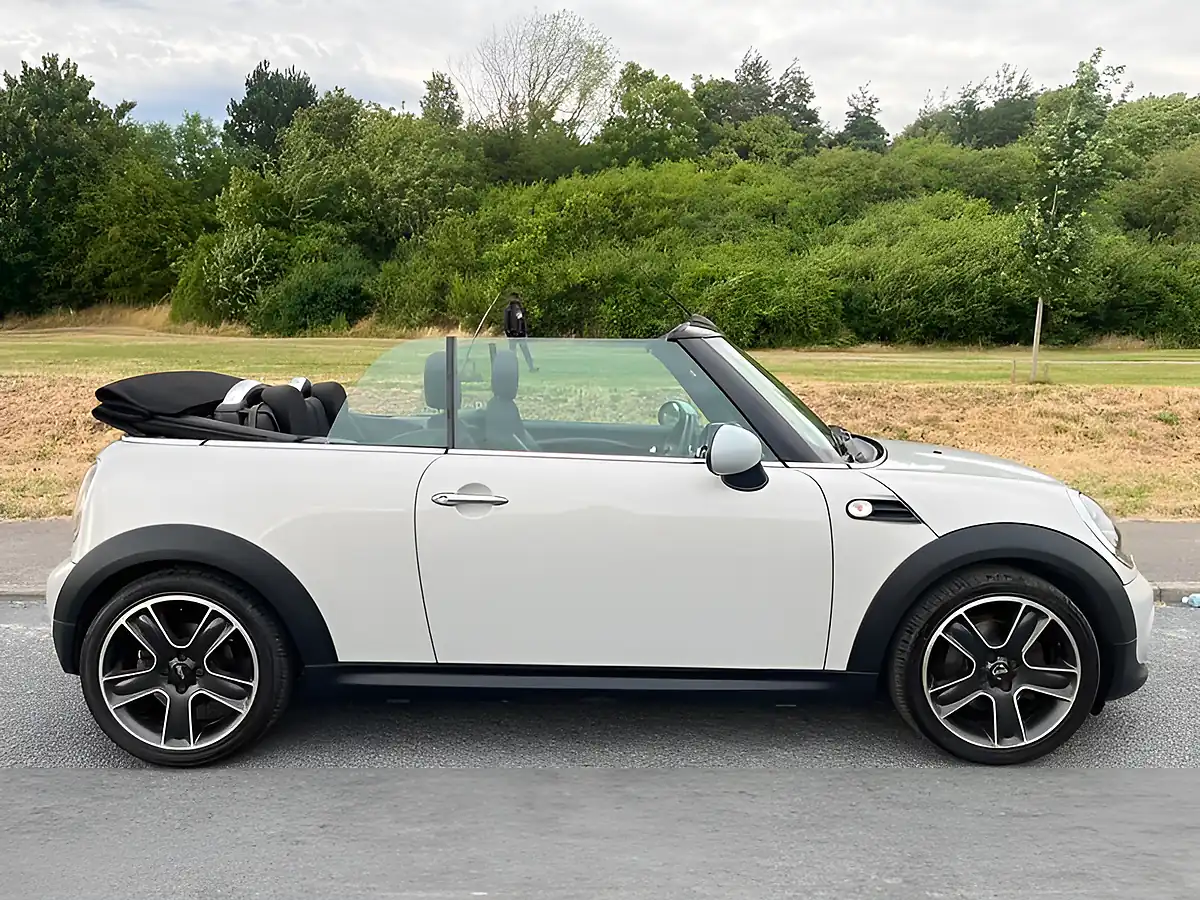 Used 2012 MINI Convertible Soho Silver - Front View