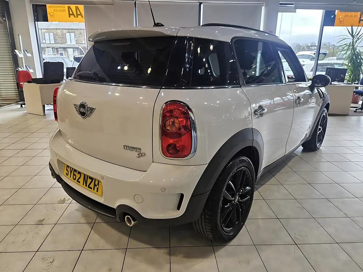Used 2012 MINI Countryman ALL4 White - Interior and Exterior details 8