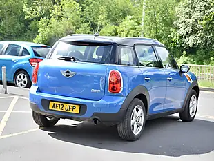 Used 2012 MINI Countryman Cooper Blue - Interior and Exterior details 9