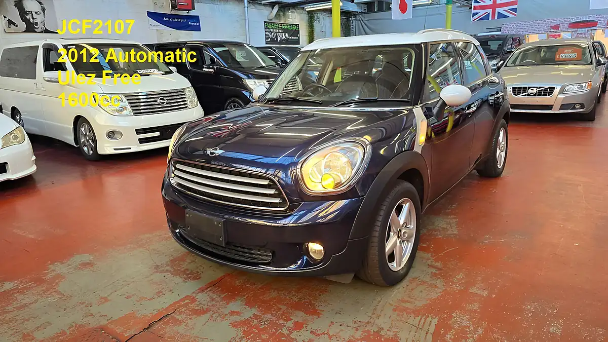 Used 2012 MINI Countryman Cooper Blue - Front View