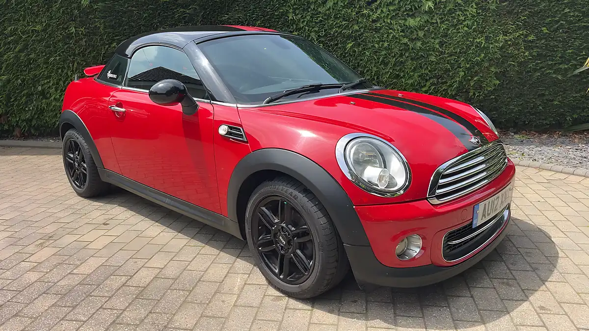 Used 2012 MINI Coupe Cooper (chili Pack) Chilli Red - Front View