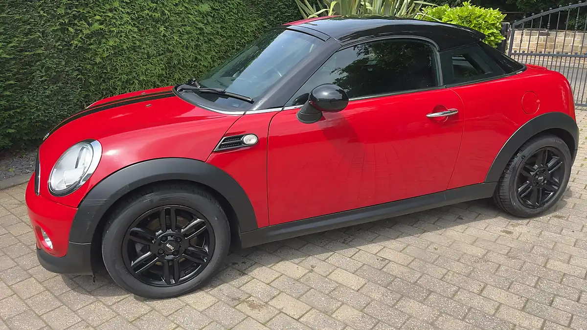 Used 2012 MINI Coupe Cooper (chili Pack) Chilli Red - Interior and Exterior details 5